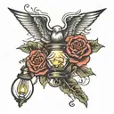 Light My Way tattoo design idea