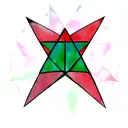 pentagram tattoo design idea