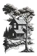 solitude tattoo design idea