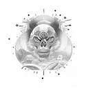 tool and equipment tattoo design idea