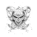 tool and equipment tattoo design idea