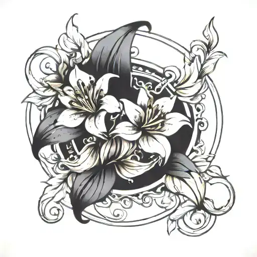 lily apollo arya tattoo design idea