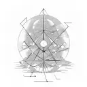 atom time galaxy dna tree tattoo design idea