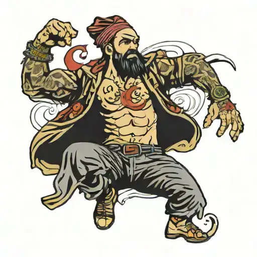 Göztepe hooligan culture and ultras tattoo design idea
