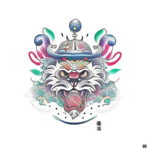 Un tatuaje con la frase central: Todo lo que amas se perderá, pero al final el amor volverá de otra manera en color negr tattoo design idea