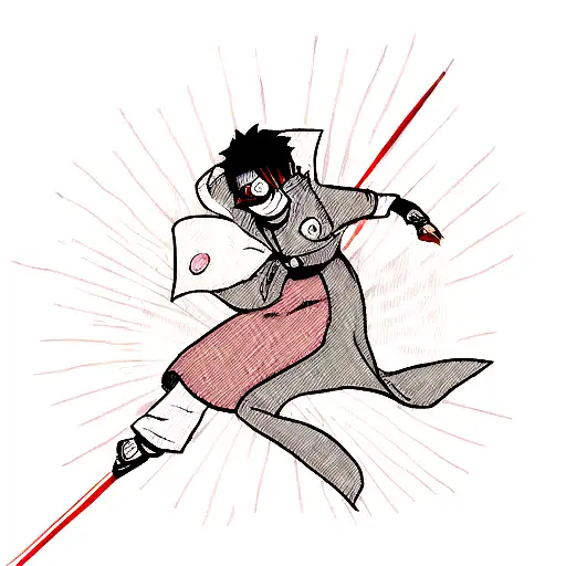 obito uchiha tattoo design idea