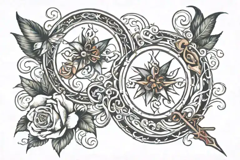 2nd Corinthians 5:7 tattoo design idea