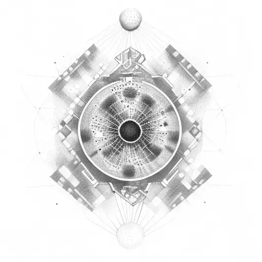  atoms, DNA tattoo design idea