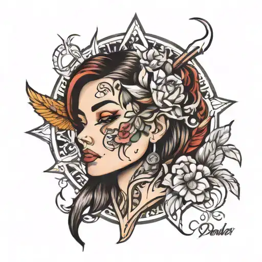 Ms. Parker tattoo design idea