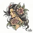 Ms. Parker tattoo design idea