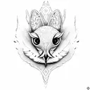 white dove tattoo design idea