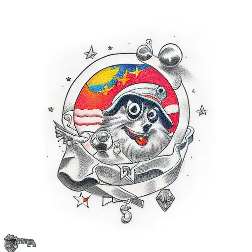 the fool tattoo design idea