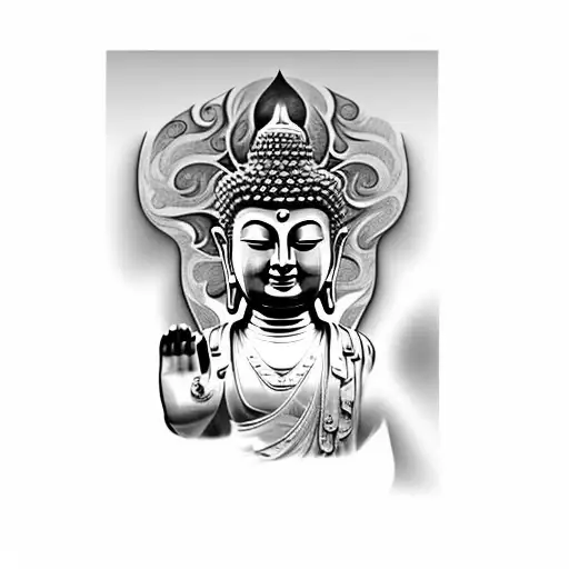50+ Buddha Tattoo Designs Pictures Stock Illustrations, Royalty-Free Vector  Graphics & Clip Art - iStock