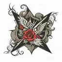 PTSD tattoo design idea