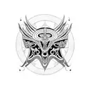 calaca tattoo design idea