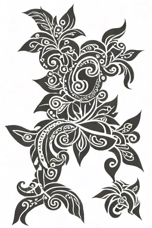 hawaiian tribal tattoo tattoo design idea