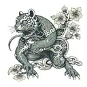 physics science tattoo design idea