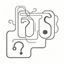 question mark and pessimism tattoo design idea