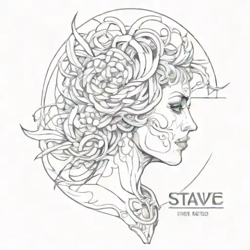 starve the ego feed the soul  tattoo design idea