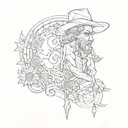 starve the ego feed the soul  tattoo design idea