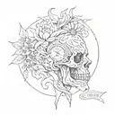 starve the ego feed the soul  tattoo design idea