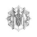 magic wand from tibia game tattoo design idea