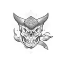 magic wand from tibia game tattoo design idea