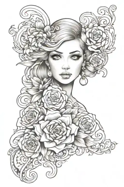 upper arm sleeve tattoo featuring tattoo design idea