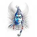 Mahadev tattoo design idea