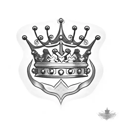 King's Crown tattoo design idea
