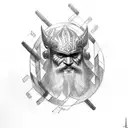 nordic god tyr forearm tattoo tattoo design idea