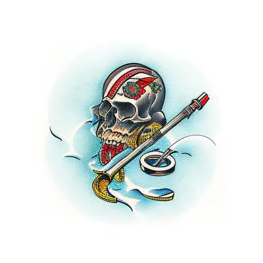 molotov tattoo design idea