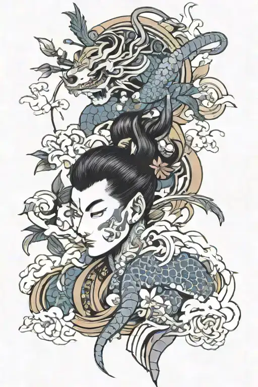 gay orgy tattoo design idea