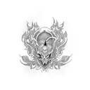 falling in reverse  tattoo design idea