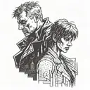 blade runner death scene tattoo design idea