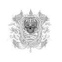 guadalupe santa  tattoo design idea