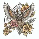 Eris & Dark tattoo design idea