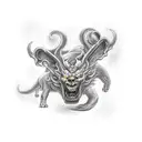 hades and Cerberus tattoo design idea