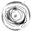 voyager 1 with uroboros tattoo design idea