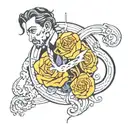 camus as sisyphe  tattoo design idea