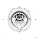 All Seeing Eye tattoo design idea