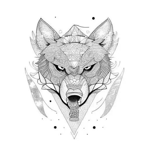 Word "Moyocoyotzin" tattoo design idea