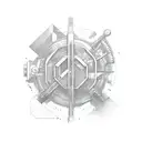 Wrench music heart handshake tattoo design idea