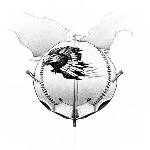 softball, motorcycle, Eagle Scout  tattoo design idea