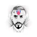 arturo vidal tattoo design idea
