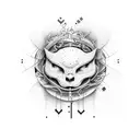 october birth flows  tattoo design idea