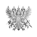 polish family crest prus tattoo design idea