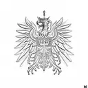 polish family crest tattoo design idea