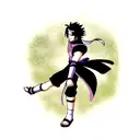 sasuke tattoo design idea