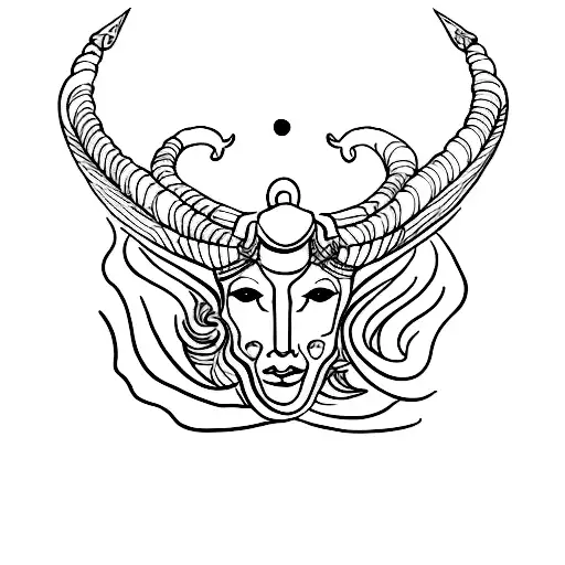 Capricorn, Pisces, Cancer & Gemini line art tatoo tattoo design idea